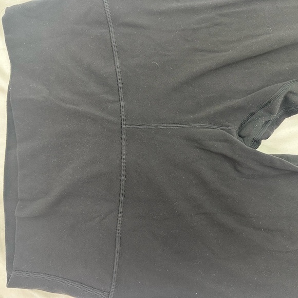 Lululemon Athletica Black Leggings 18” Inseam 8 - Picture 2 of 4